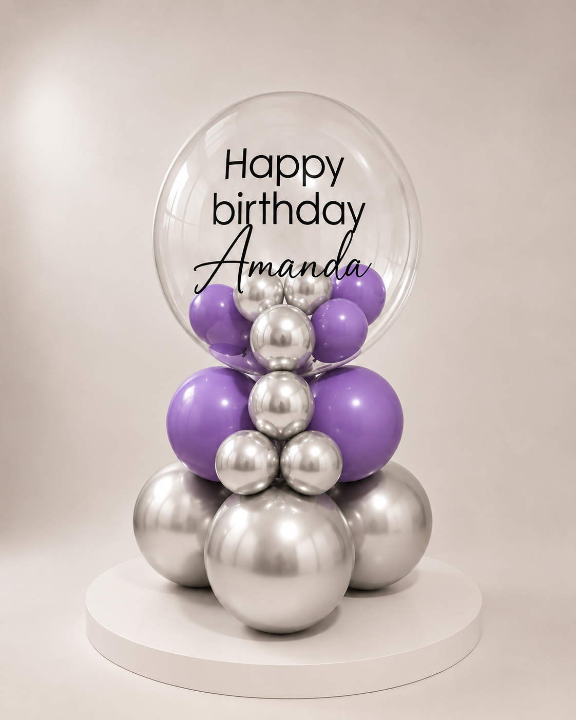 Standard Bubble Balloon Stack