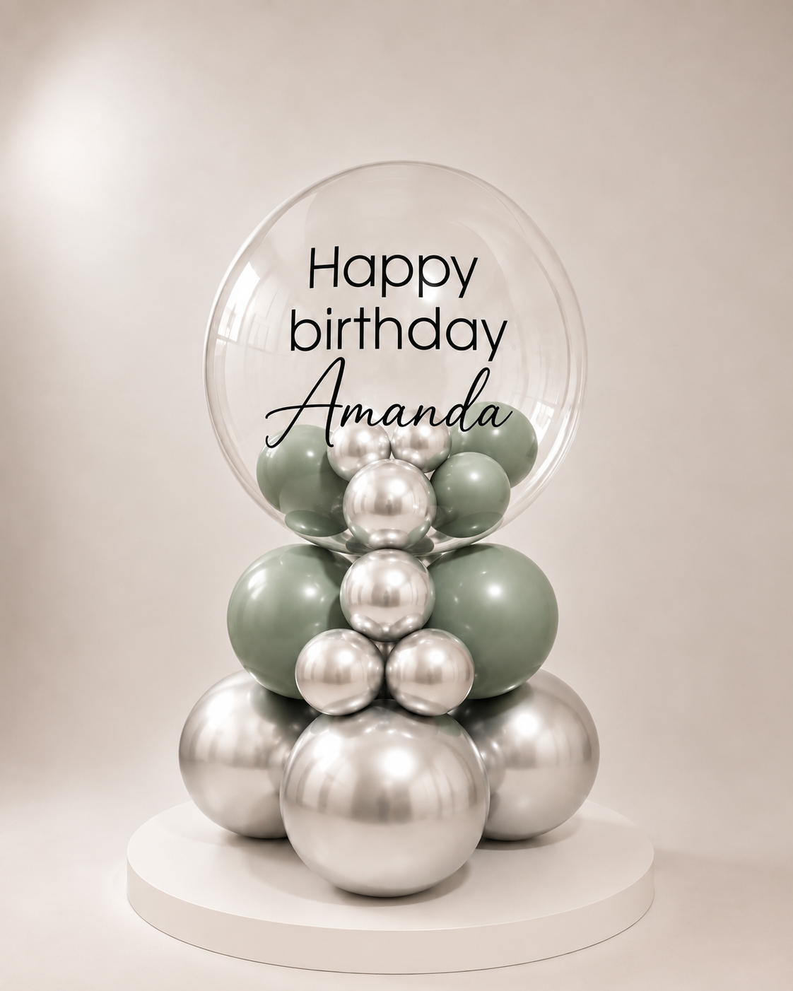 Standard Bubble Balloon Stack