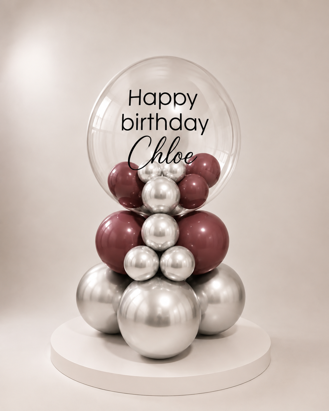 Standard Bubble Balloon Stack