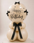 Birthday Bubble Balloon Stack